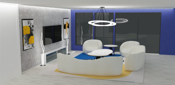 “3D design of your minimalist room” - ARTSEE